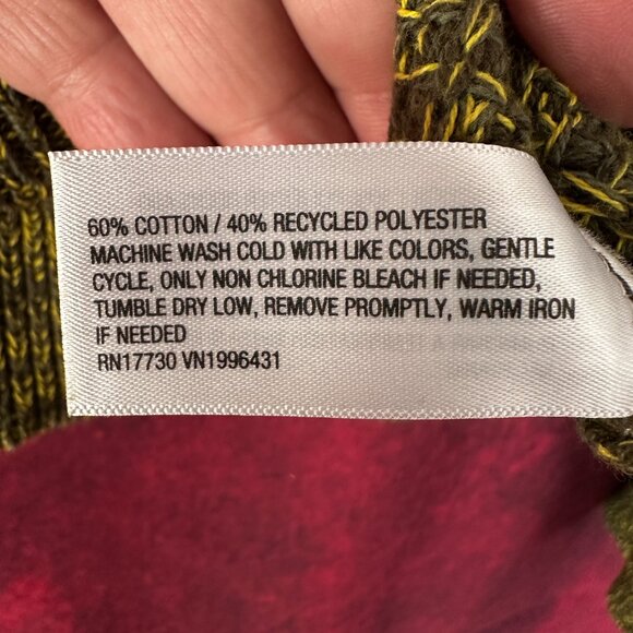 UNIVERSAL THREAD WOMEN'S GREEN STRETCH SWEATER CREW NECK LONG SLEEVE SIZE M - Picture 11 of 11